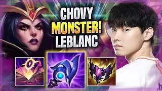 CHOVY IS A MONSTER WITH LEBLANC! - GEN Chovy Plays Leblanc MID vs Yasuo! | Season 2022