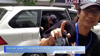 Radar Sampit Berkunjung ke Radar Surabaya