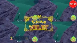 Pokemon Violet The Location of TM 55 Dig At The Wild #shorts