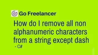 How do I remove all non alphanumeric characters from a string except dash