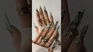 The prettiest ethereal nails&hellip;