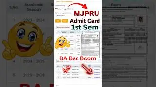 Карточка приема MJPRU на 1-й семестр 2026 г. / BA Bsc Bcom Карточка приема 2025&ndash;26 г. / КАРТОЧКА ...