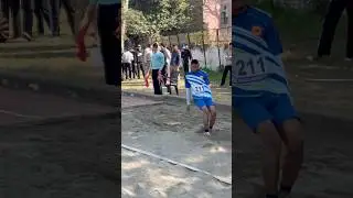 Long jump boy inter university trial #training #fitness #olympics #sports #trending #shortvideo