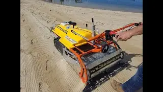 Beach Cleaner on Tracks - The Barracuda from CleanSands