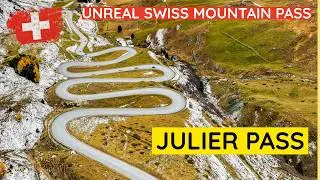 Julier Pass 4K &ndash; One of Switzerland&rsquo;s Most Scenic Alpine Roads | Relaxing Drone Film