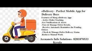 eDelivery   Perfect Mobile App for Delivery Boys Call 8281870533