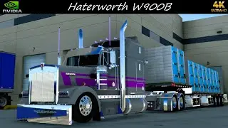 *Haterworth W900B* Insulation Panels Hauled Evanston to Provo *PNG/TAA Combo* ATS 4K 1.57