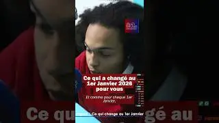 Ce qui a chang&eacute; au 1er Janvier 2026 pour vous ! #information  #news #media #2026 #FYP #PourToi