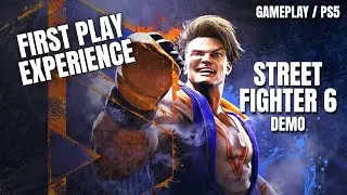 WORLD TOUR MODE - STREET FIGHTER 6 - Demo - Gameplay - PS5