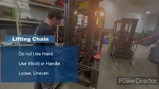 Fork Lift inspection Video