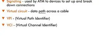 ATM Operation - 4 : Terms
