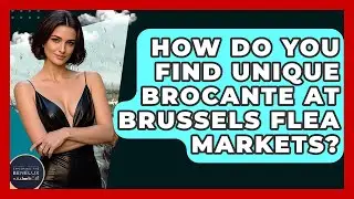How Do You Find Unique Brocante At Brussels Flea Markets? - Exploring The Benelux