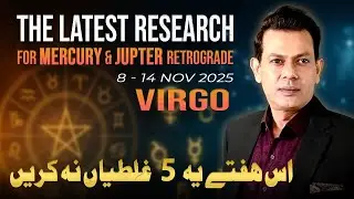 Virgo Weekly Horoscope (8&ndash; 14 Nov 2025)