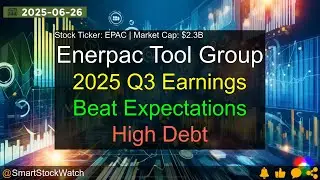 Enerpac Tool Group (EPAC|$2.3B) - 2025 Q3 Earnings Analysis