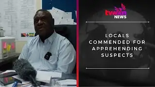 Locals commended for apprehending suspects