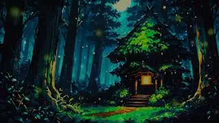 A Night in The Forest, Relaxing Nature Ambient Forest Music #forest #relaxing 