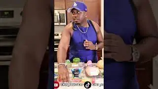 Chef Soulja Cook Grilled Catfish stuffed with Crabs & Shrimps over alfredo shrimp pasta