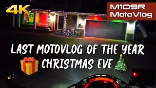 M109R Motovlog #62 - LAST MOTOVLOG OF THE YEAR - CHRISTMAS EVE 🎄