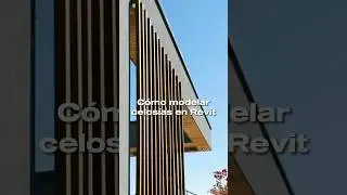 C&oacute;mo modelar celos&iacute;as en Revit #shorts #bim #revit #bimersarq
