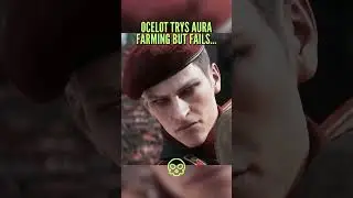 Ocelot Trys AURA Farming But Fails.. 🤣🤣 #gaming #metalgearsoliddelta