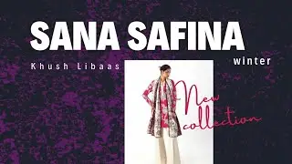 Sana safina winter 🥶// uff bohat hi Piyaray suits// itnay sastay @KhushLibaas