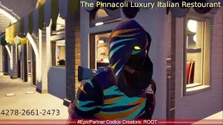 #Fortnite #FNCreate Contest The Block - Pinnacoli luxury Italian restaurant