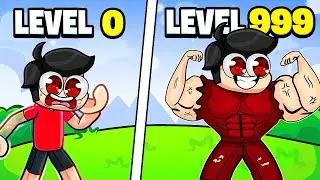 LEVEL 1 vs LEVEL 999 GYM LEAGUE in Roblox