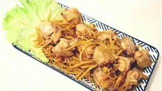 Delicious Stir Fry Chicken wings with Ginger/ Yummy Recipe/ COoking with Nisa