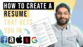 How to make a RESUME that gets you a Software Developer Job | Step by Step Guide