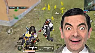 Magic 1v4 Clutch 🥵 Funny Memes 🤣 Mr Bean #bgmi #mrbean #1v4 #pubg