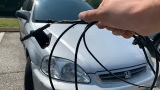 How to replace hood release cable on a 1999 Honda civic