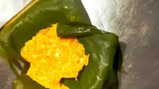 অসাধরণ একটি মজাদার খাবার কলা পাতায় ডিম ভাপা ভুনা রেসিপি। Egg steamed in banana leaves recipe.