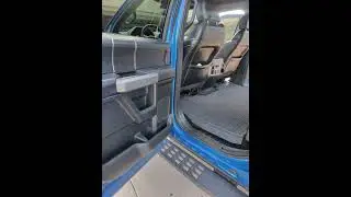 Interior detail Ford Raptor