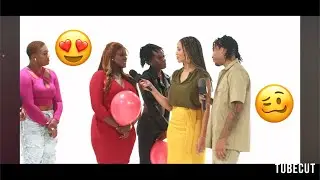 Women diss Man and things gets crazy  ( BALLON POP DATING) 