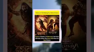 Kantara Chapter 1 & Mahavatar Narsimha 😱 Oscar 2026 Buzz Shakes Indian Cinema! 🇮🇳🎬 #trend #viral