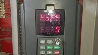 Sunfar 5.5Kw VFD Repair & Testing | Shows P-OFF problem continuously on display #vfd #problem #video