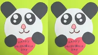 Easy Friendship Day Card | Friendship Day Crafts |