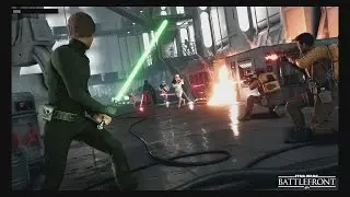 Star Wars Battlefront: BBE Cetanu vs RisingHope86 1v1 as Darth Vader