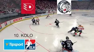 HC DYNAMO PARDUBICE - BÍLÍ TYGŘI LIBEREC | TELH 10 KOLO | NHL 25 |