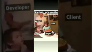 When Tester try to Report Bug 😂 #python #programming #program #programmingofficial