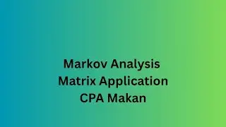 Markov Analysis (Matrix App)