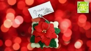 Segnaposto Stella di Natale in Pasta di Mais