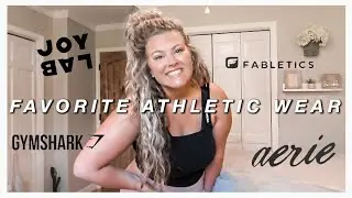 МОЯ ЛЮБИМАЯ СПОРТИВНАЯ ОДЕЖДА: AERIE, FABLETICS, GYMSHARK и JOYLAB