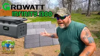 Growatt Infinity 1300 Power Station & 800W Solar!