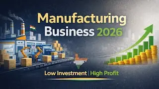 Future Manufacturing Business Ideas 2026 | कम निवेश में बड़ा मुनाफ़ा | Made In India