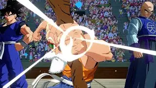 DBFZ 🧑&zwj;🎤 Master Roshi Krillin Goku vs 🦸🏼 Piccolo Krillin Yamcha