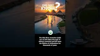 This River Is Longer Than 4,000 Miles & Built the Pyramids 🌊🏛️💥