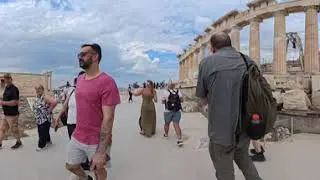360 Video Walking Tour of Athens Greece 2025 pt 13 - Parthenon