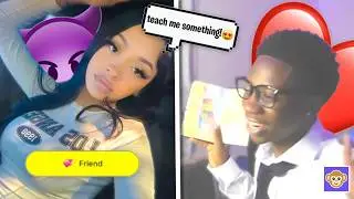 NERD FINDS LOVE ON MONKEY APP😈 *RIZZ ACADEMY*