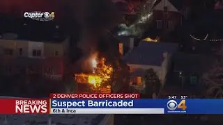 Denver Firefighters Called In To Douse Fire At Suspected Barricade Home